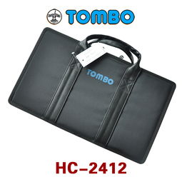 tombo通宝hc 2412高级专业口琴乐器包24孔12只装复音口琴琴包包邮